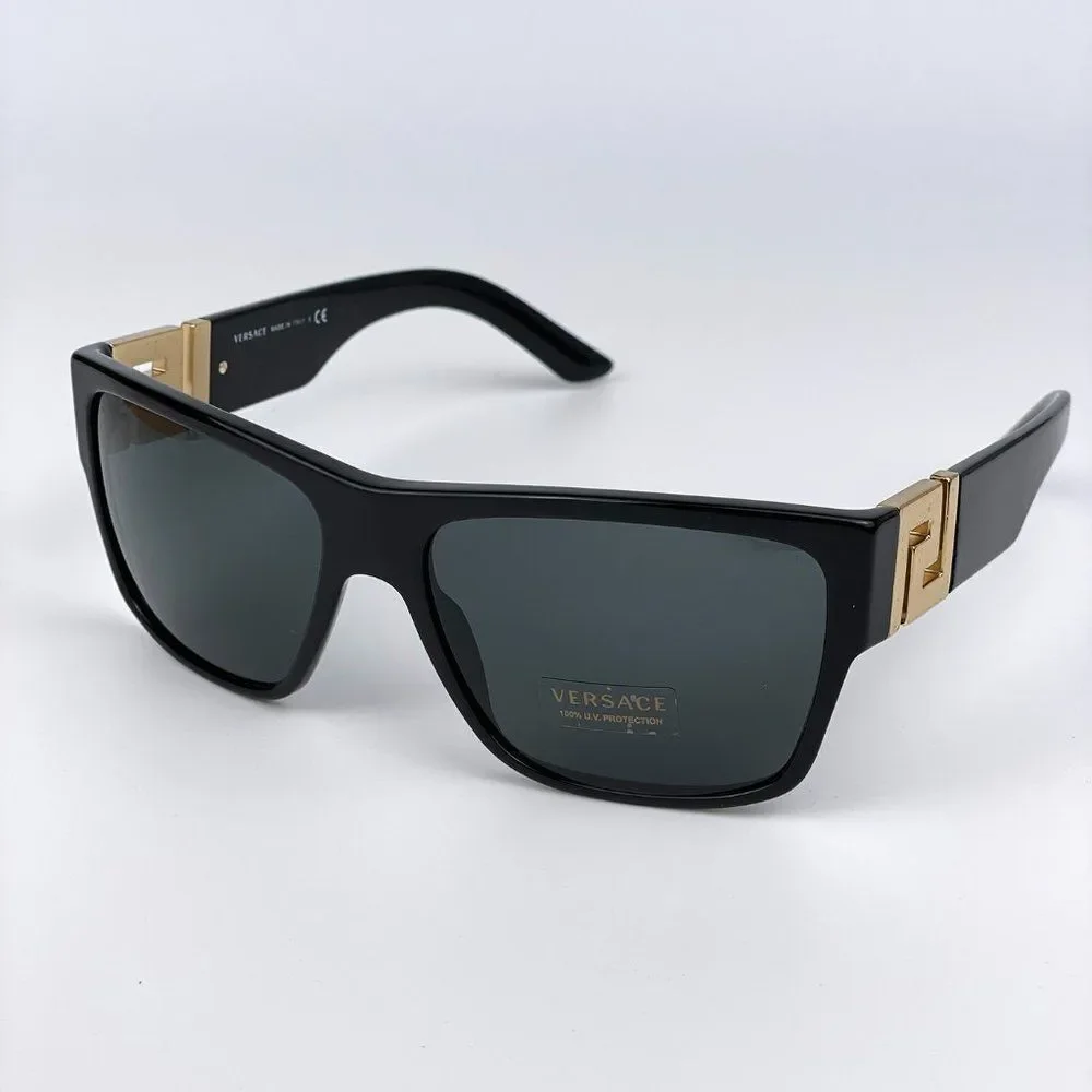 BRAND NEW Versace VE4296 GB1/87 Black Men Sunglasses